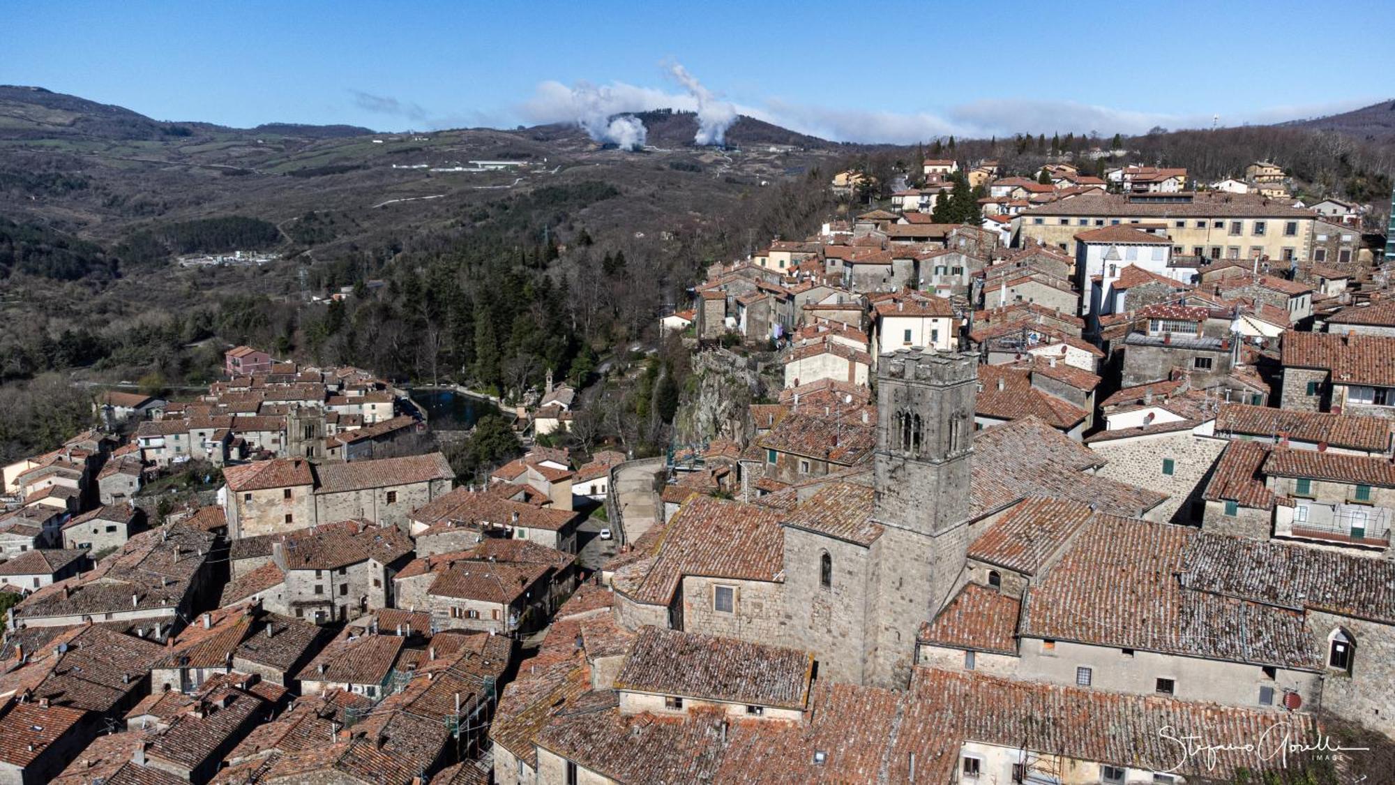 La Casa Del Puffo Appartement Santa Fiora Buitenkant foto
